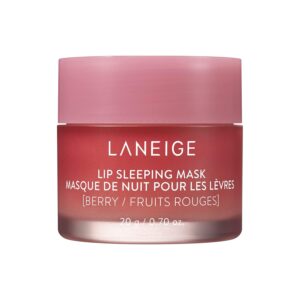 LANEIGE Lip Sleeping Mask: Nourish & Hydrate with Vitamin C, Antioxidants - Berry