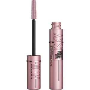 Maybelline Lash Sensational Sky High Washable Mascara, Blackest Black, 800
