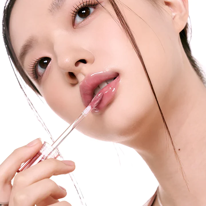 Rom&nd Glasting Colour Gloss #01 Peony Ballet - Image 4