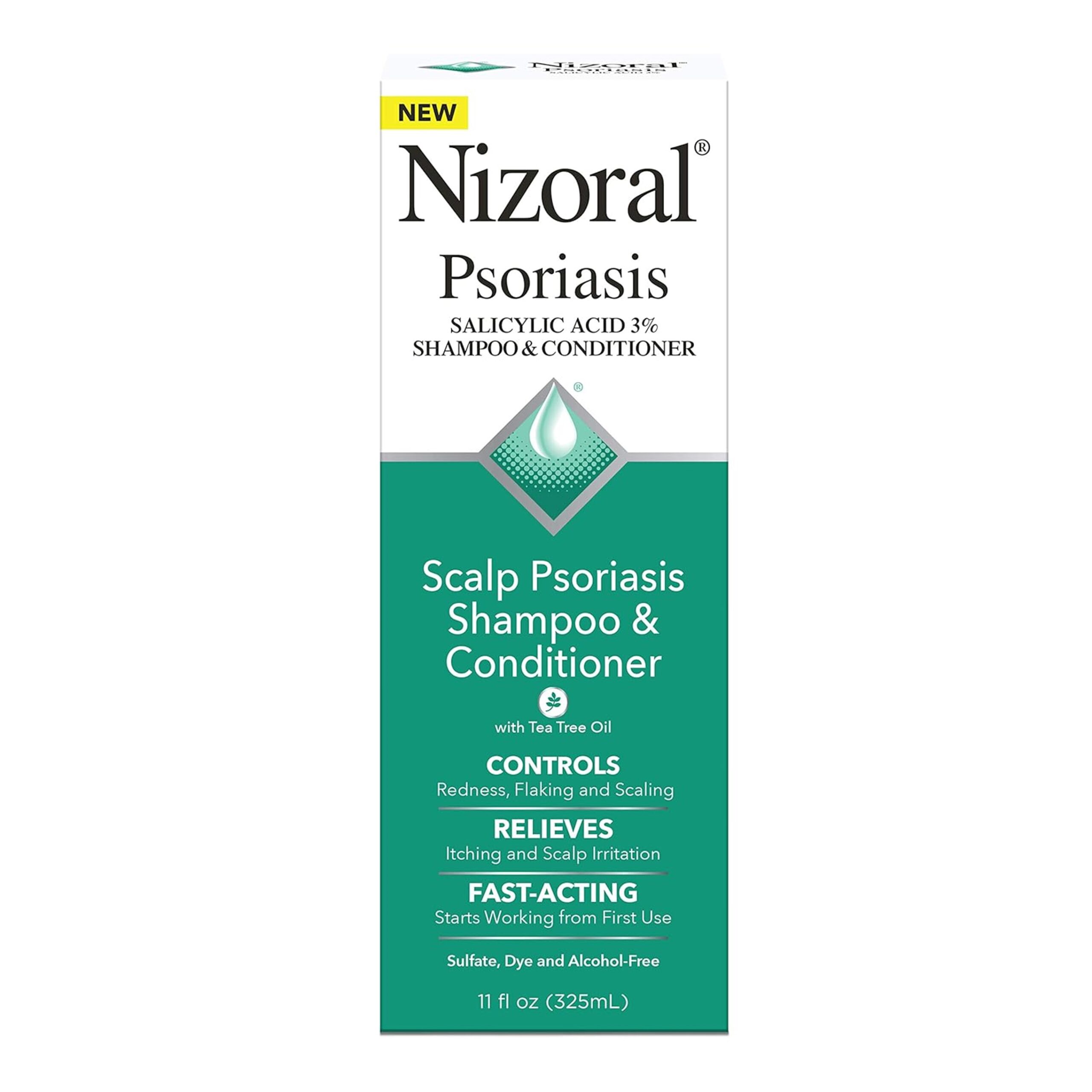 Nizoral Scalp Psoriasis Shampoo & Conditioner, 11 Ounce