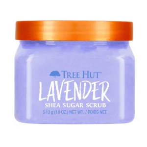 Tree Hut Lavender Shea Sugar Body Scrub - Exfoliates & Hydrates Skin, 18 oz