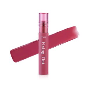 ETUDE Fixing Tint #11 Rose Blending | Long Lasting High Pigmented Liquid Lipstick |Waterproof Lightweight Matte Finish Lip Stain| Full Coverage