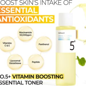 Alternative view of numbuzin No.5+ Vitamin Boosting Essential Toner | Niacinamide, Hyperpigmentation Brightening, Antioxidant, Non-irritating, 3.38 Fl Oz