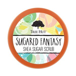 Alternative view of Tree Hut Sugared Fantasy Shea Sugar Scrub 18 Oz, Ultra Hydrating and Exfoliating Scrub