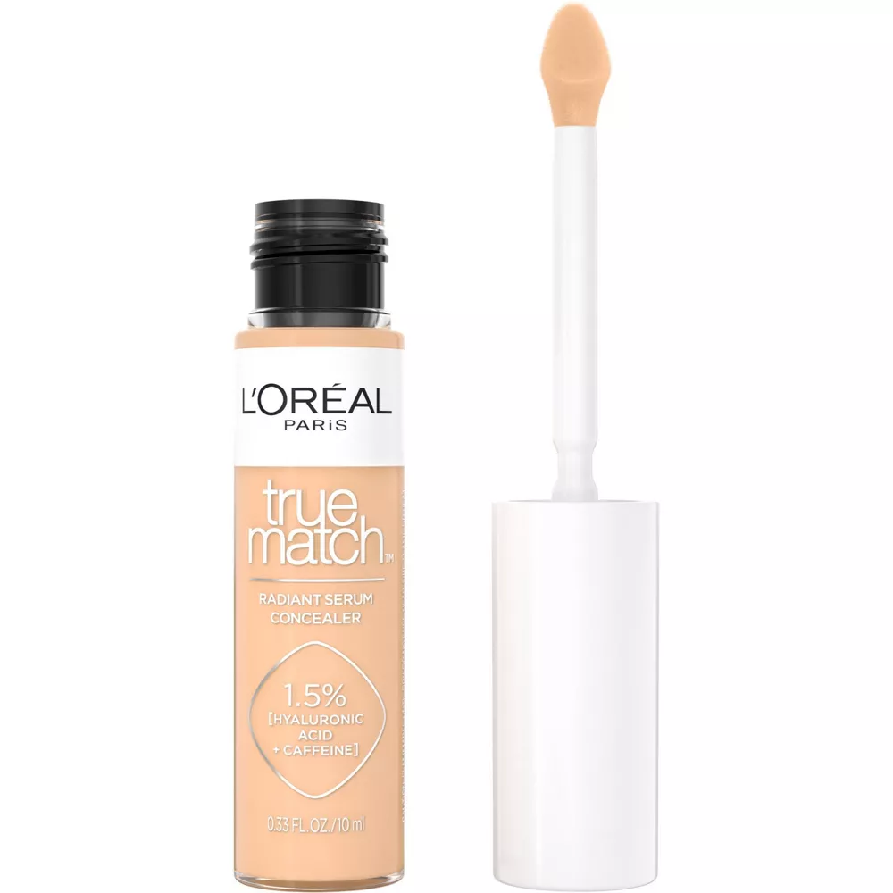 L'Oreal Paris True Match Radiant Serum Concealer with Hyaluronic Acid - 0.33 fl oz- N5 - Medium