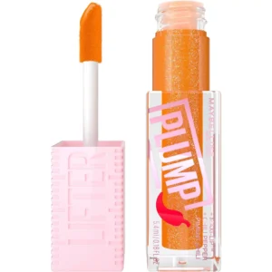 Maybelline Lifter Gloss Lifter Plump Lip Plumper Gloss with Maxi-Lip - 0.18 fl oz - HOT HONEY