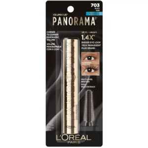 L'Oreal Paris Voluminous Panorama Volumizing and Lengthening Mascara - 0.33 fl oz- 703 Black Waterproof
