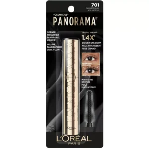 L'Oreal Paris Voluminous Panorama Volumizing and Lengthening Mascara - 0.33 fl oz - 701 Blackest Black