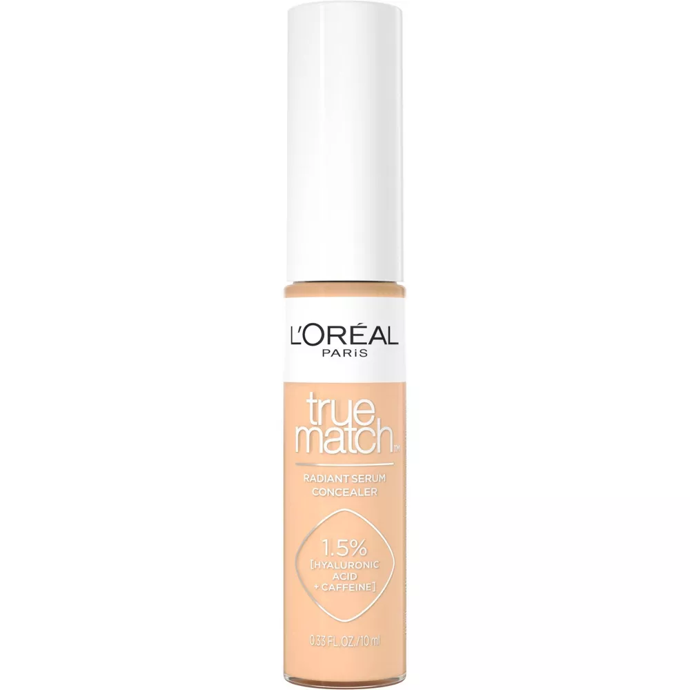 L'Oreal Paris True Match Radiant Serum Concealer with Hyaluronic Acid - 0.33 fl oz- N5 - Medium - Image 10