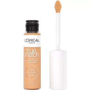L'Oreal Paris True Match Radiant Serum Concealer with Hyaluronic Acid - 0.33 fl oz - W7 - Medium Deep
