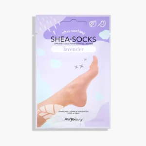 AVRY BEAUTY  Shea Socks - Lavender (Online Only)