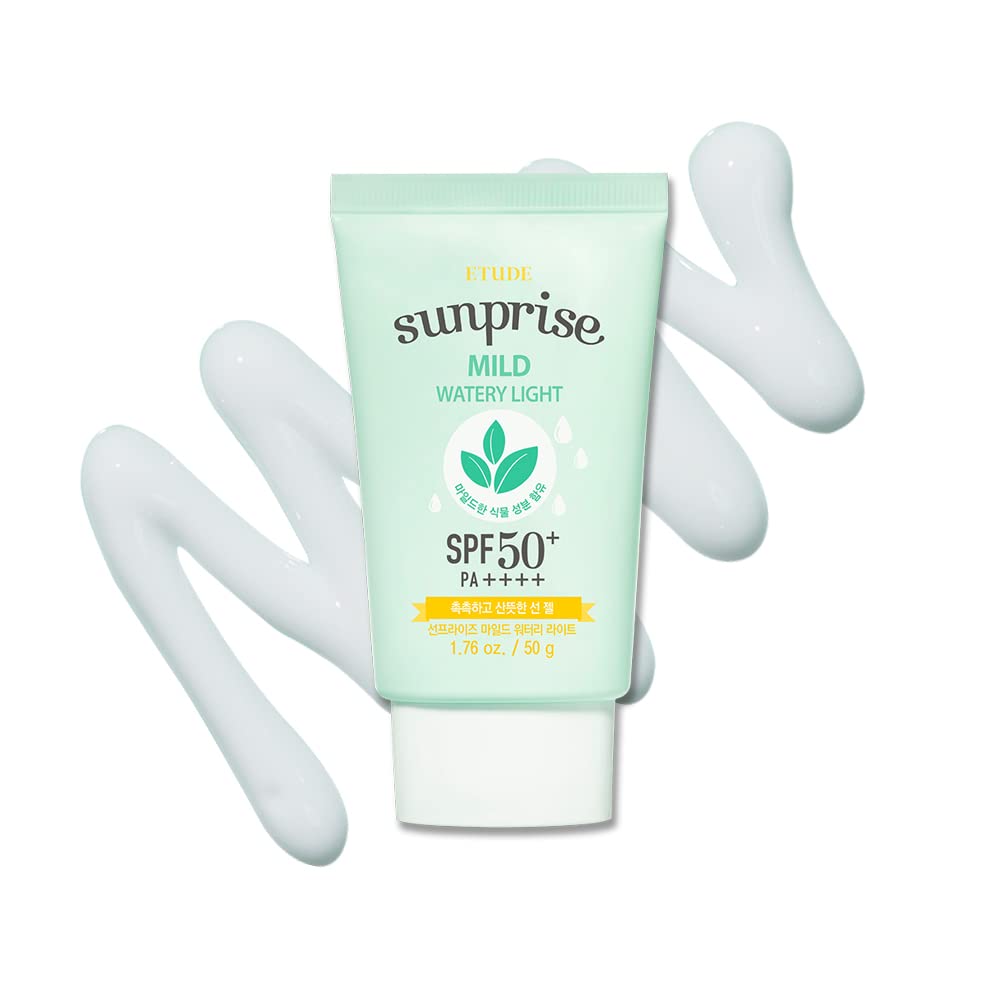 ETUDE Sunprise Mild Weightless Watery Light Texture SPF50+/PA+++ 1.7 fl. Oz (50ml)