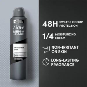 Alternative view of DOVE Men+Care Invisible Dry Spray Antiperspirant Deodorant Spray - For Men  (250 ml)