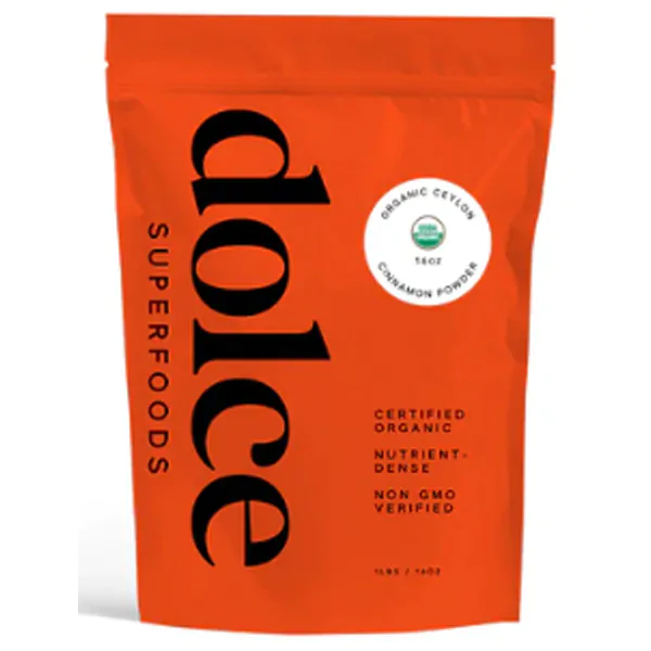 Dolce CEYLON CINNAMON POWDER 16OZ ORGANIC