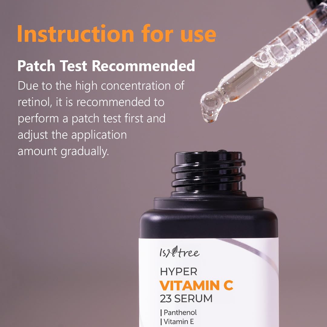 ISNTREE Hyper Vitamin C 23 Serum 20ml | Vitamin E | Panthenol | Even Skin Tone - Image 3