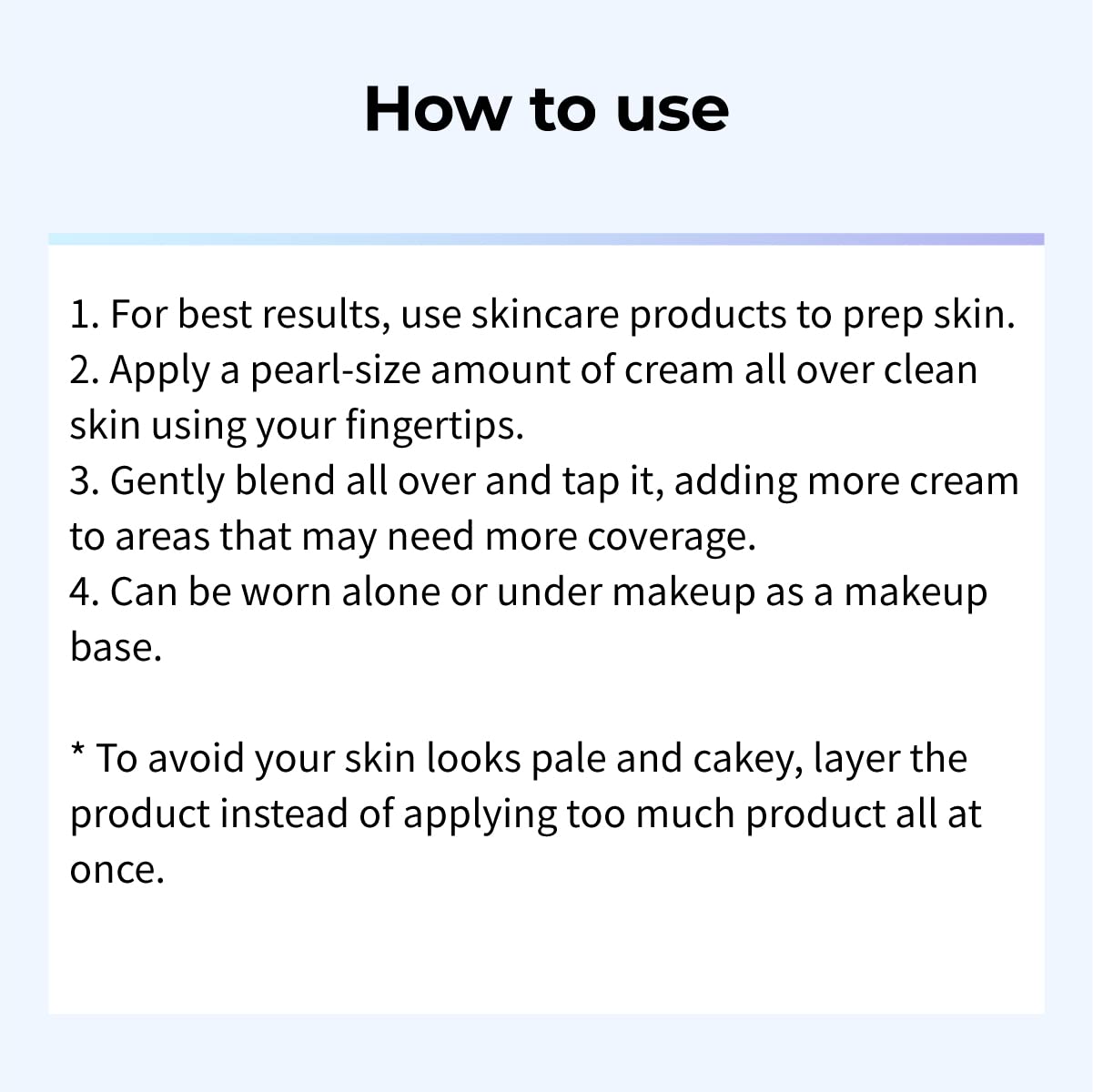 numbuzin No.1 Pure Glass Clean Tone Up | Hyaluronic Acid, Glossy Finish, Tinted, Light Beige Color | 1.69 fl oz (Online Only) - Image 6