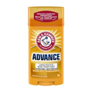 Arm & Hammer Ultramax Solid Invisible Unscented AntiPerspirant Deodorant, 73g