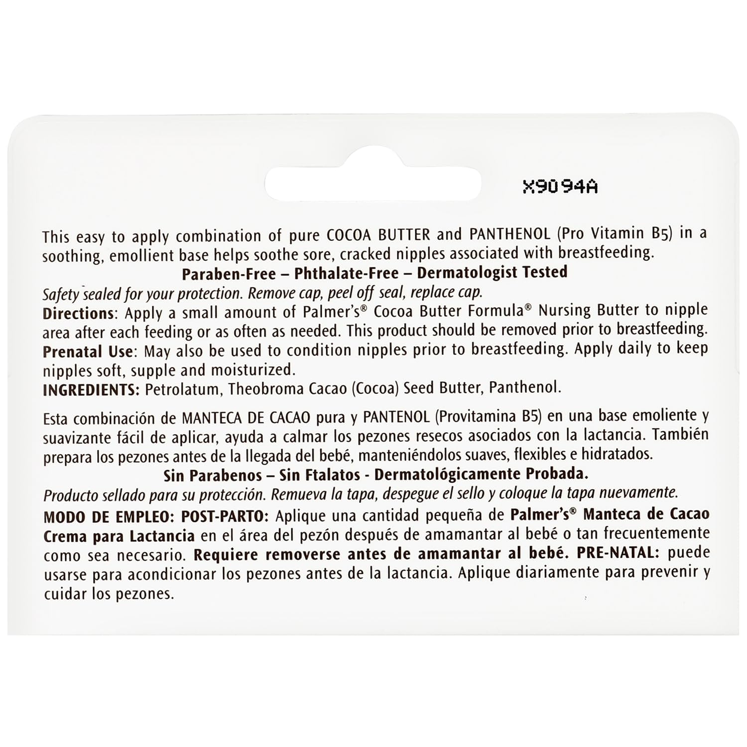 Palmer's Cocoa Butter Formula Nursing Butter, 1.1 Ounce - Image 3