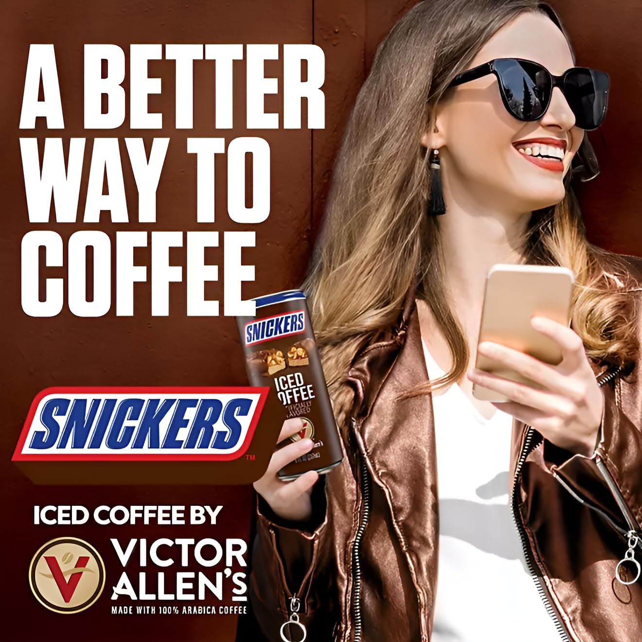 Snickers Iced Coffee Drink, Chocolate Snicker Flavor, 8 Oz Can - Image 6