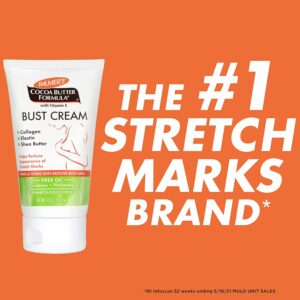 Alternative view of Palmer's Cocoa Butter Formula Bust Cream for Pregnancy Skin Care with Vitamin E, 4.4 oz