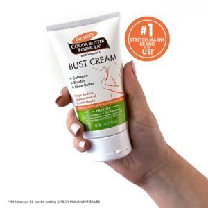 Palmer's Cocoa Butter Formula Bust Cream for Pregnancy Skin Care with Vitamin E, 4.4 oz