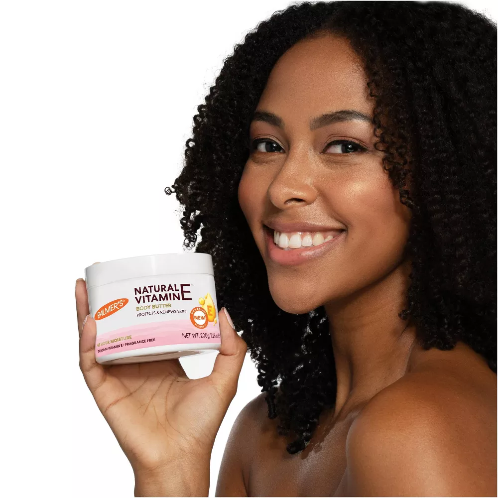 Palmer's Natural Vitamin E Body Butter Unscented - 7.25oz - Image 5