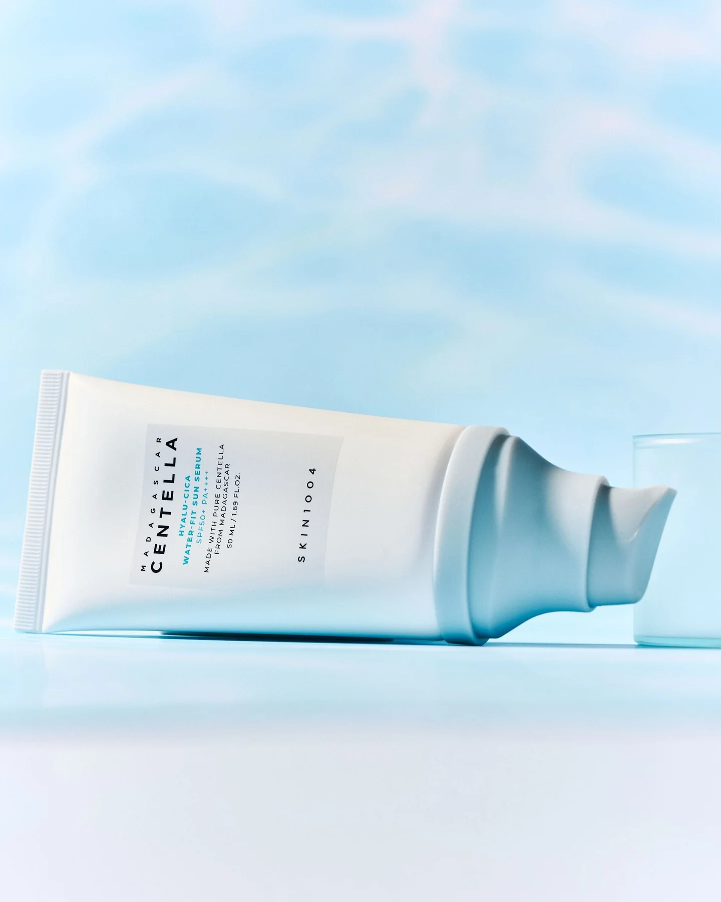 Skin1004 Madagascar Centella Hyalu-Cica Water-Fit Sun Serum SPF50+ PA++++ 50ml (Online Only) - Image 6