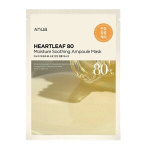 Anua Heartleaf 80% Moisture Soothing Ampoule Mask
