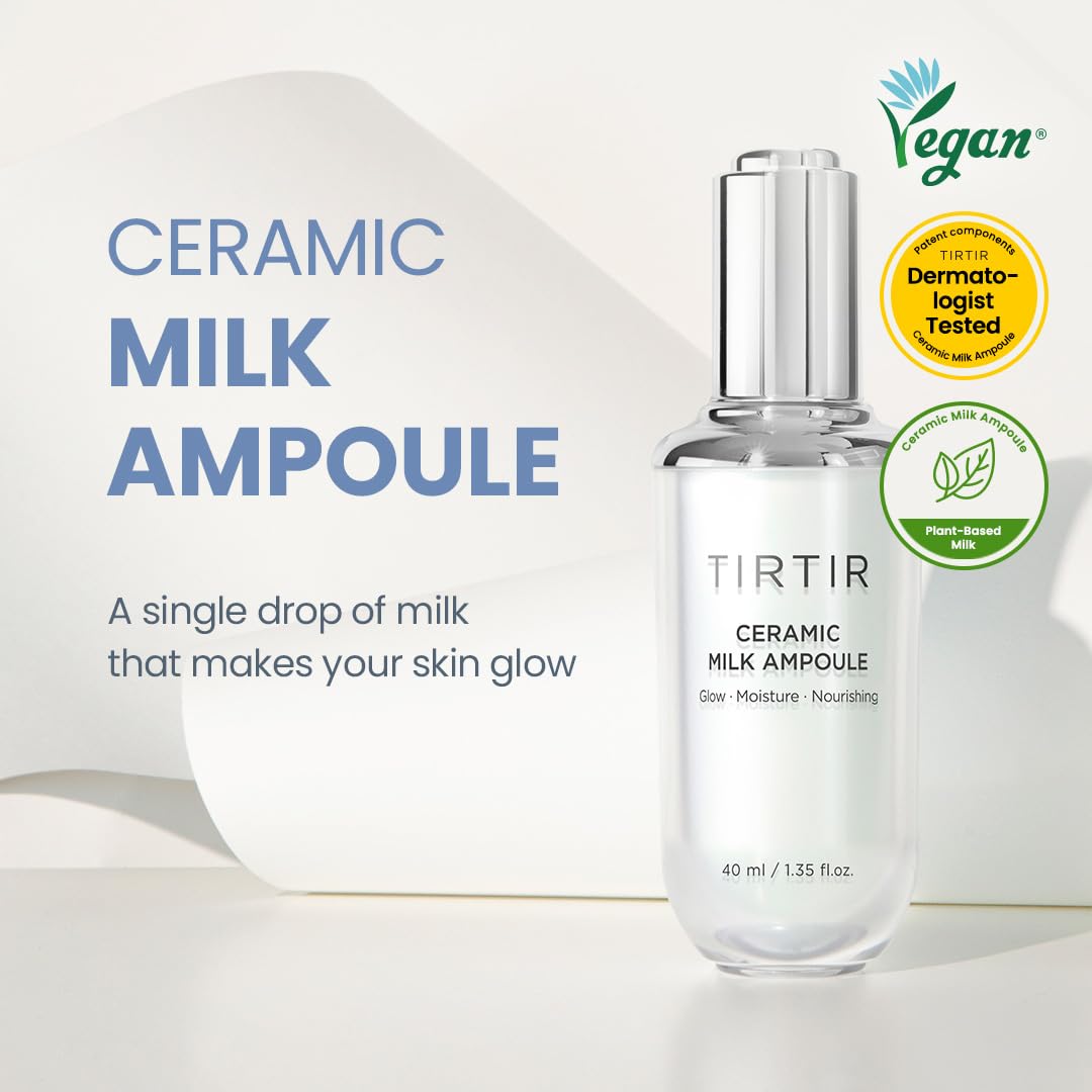 TIRTIR Ceramic Milk Ampoule 40ml - Image 3