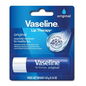 Vaseline Lip Therapy Stick, Original Lip Balm for Soft Lips 4.8g