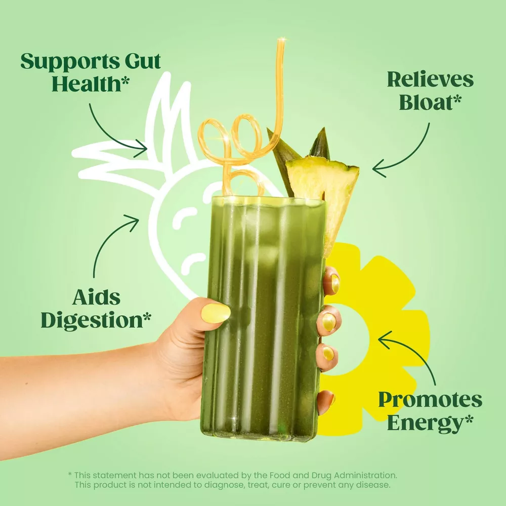 BLOOM NUTRITION Greens and Superfoods Powder - Pineapple - 25ct - Image 5