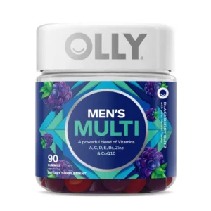 OLLY Men's Multivitamin Gummy - Blackberry Blitz 90ct