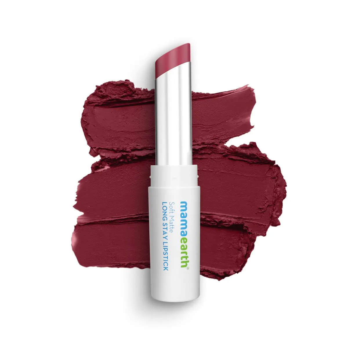 mamaearth Soft Matte Long Stay Lipstick – Grape Wine – 3.5 g