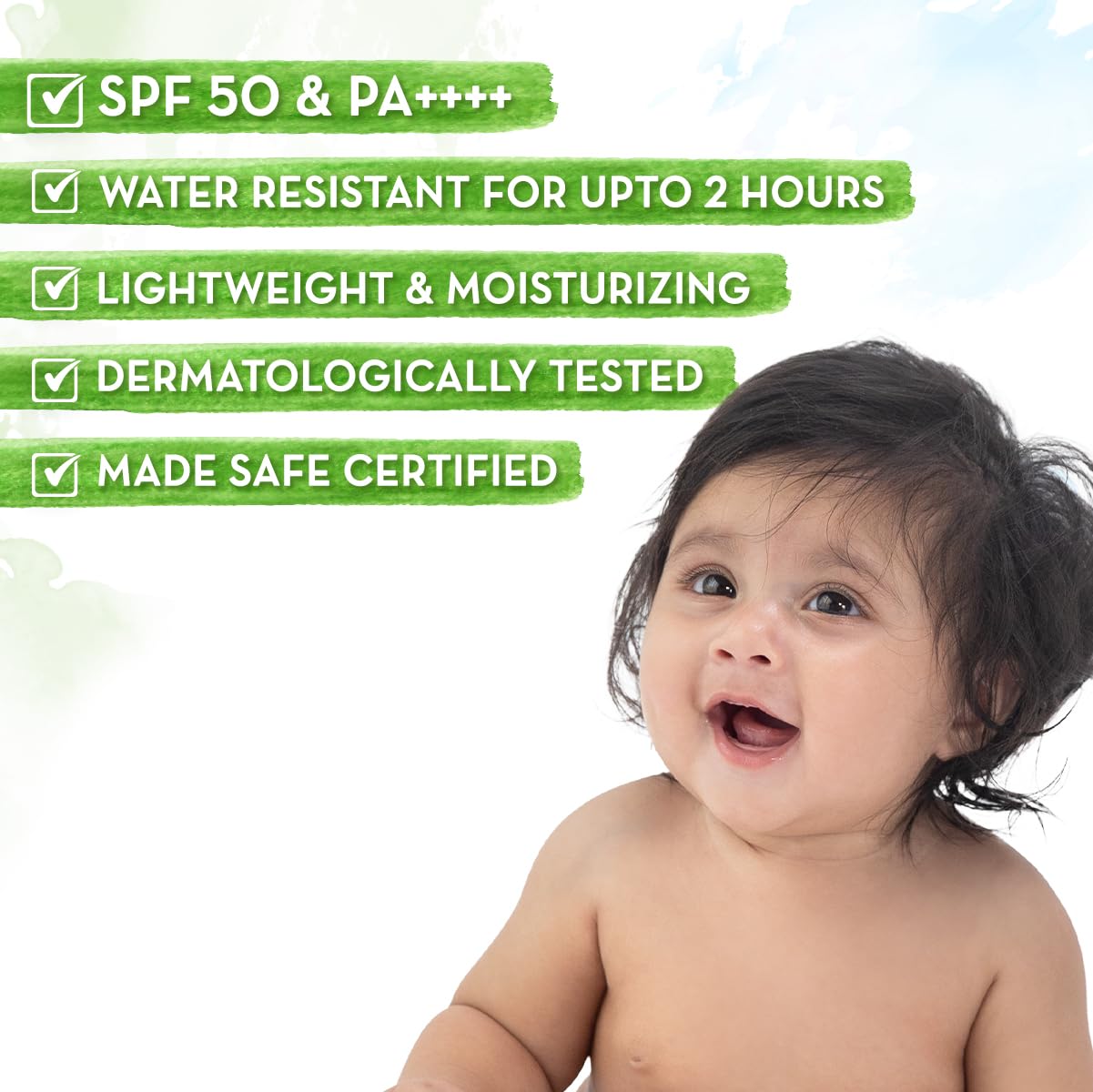 mamaearth Baby Rich Moisturizing Ultra Light Sunscreen - Image 4