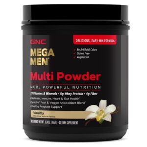 GNC Mega Men Multi Powder Vanilla  465g (30 Servings)