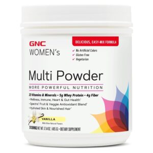Gnc Women's Multi Powder Vanilla 485g (30 Servings)