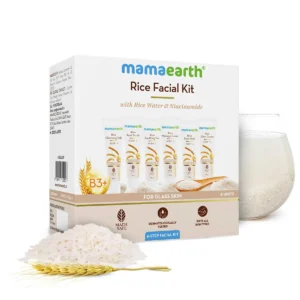 mamaearth Rice Facial Spa Treatment Kit (6-Step Minis) – 60g
