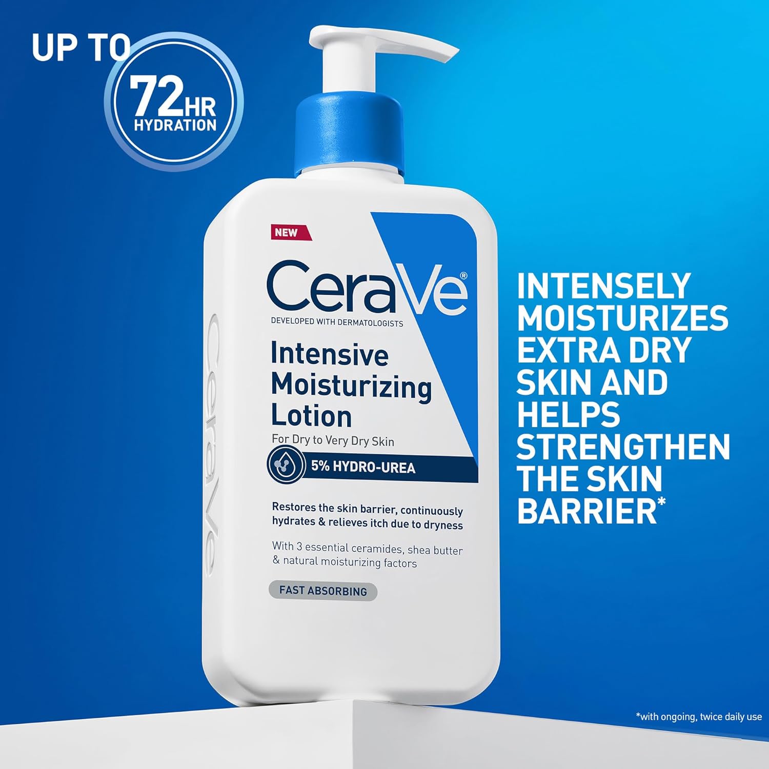 CeraVe Intensive Moisturizing Lotion - 16 fl oz -VALUE SIZE - Image 4