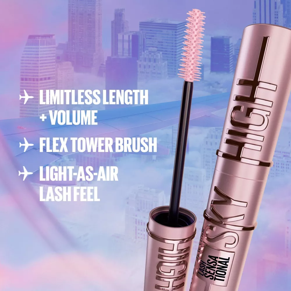 Maybelline Lash Sensational Sky High Lengthening Mascara - 0.24 fl oz - Image 3