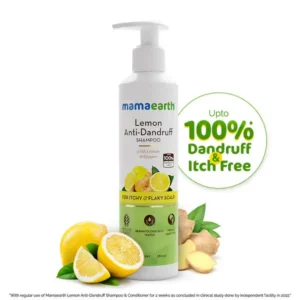 mamaearth Lemon Anti-Dandruff Shampoo – 250ml