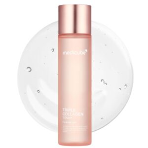Medicube Triple Collagen Toner - Hydrolyzed, Atelo, & Soluble Collagen for Deep Hydration & Plump Skin -(4.73 fl.oz.)