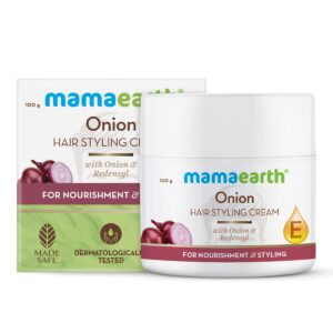 Mamaearth Onion Hair Styling Cream for Men – 100g