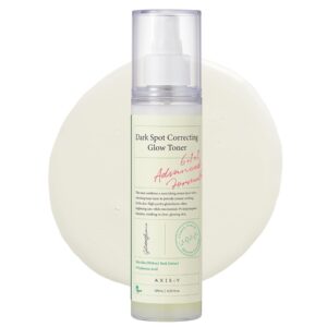 AXIS-Y Dark Spot Correcting Glow Toner with 98% Glutathione & 5% Niacinamide | Brightening & Soothing Toner with Hyaluronic Acid | Vegan & Cruelty-Free Korean Skin Care | 125ml / 4.22 fl. oz.