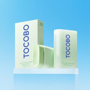 TOCOBO Cica Cooling Sun Stick SPF50+ PA++++  - Fermented Cica Complex, Cooling Sun Stick, Reduces Skin Temperature, Quick Soothing, Lightweight and Moisturizing Sun Stick