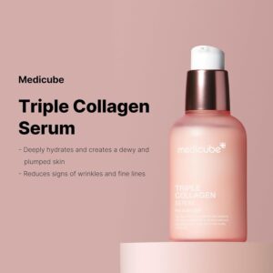 Alternative view of Medicube Triple Collagen Serum 1.85 fl.oz - Nourish dull skin with Triple Collagen Complex - A lightweight serum with Niacinamide and Hyaluronic Acid - Korean Skincare