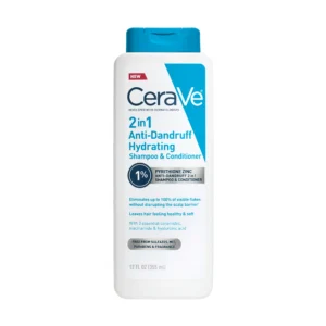 CeraVe Hydrating 2in1 Anti-Dandruff Shampoo + Conditioner, Fragrance Paraben & Sulfate Free 12 fl oz