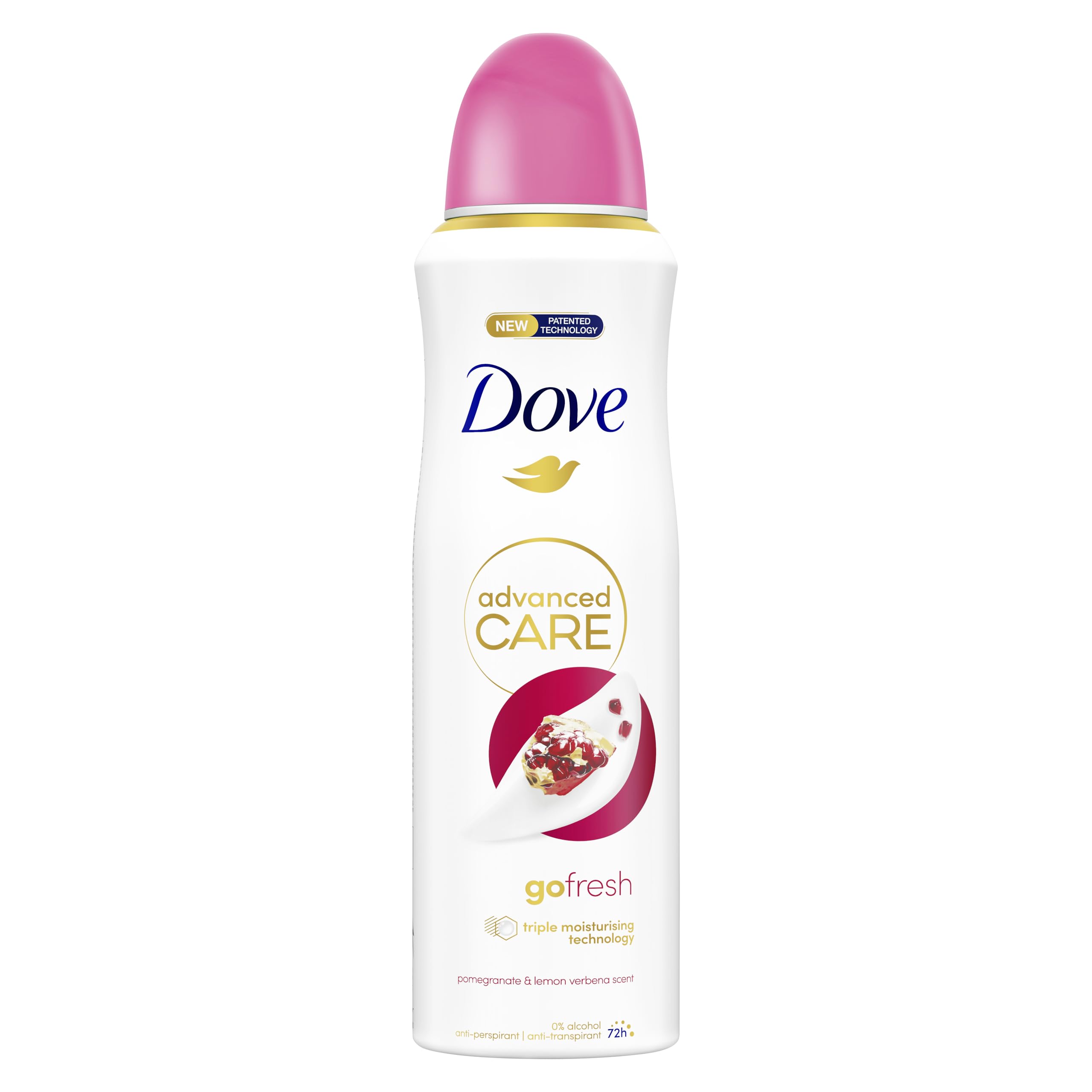 Dove Advanced Care Pomegranate & Lemon Verbena Deodorant Spray 250ml