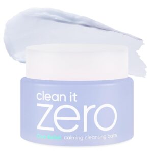 BANILA CO Clean it Zero Calming Cleansing Balm | Korean Makeup Remover for Sensitive Skin | Vegan | Made with Centella Asiatica & Madecassoside (100ml / 3.38 fl. oz)