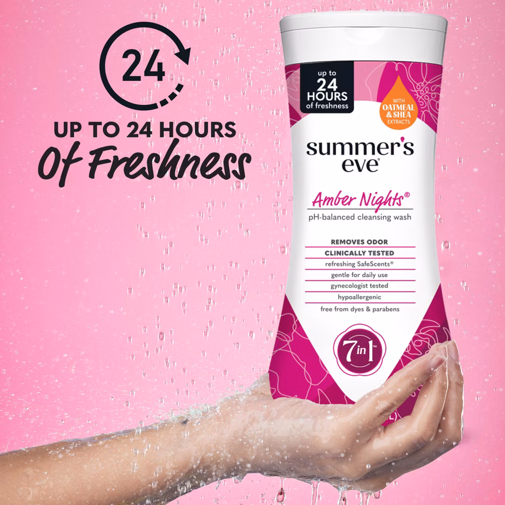 Summer's Eve Amber Nights Feminine Cleansing Wash - 15oz - Image 4