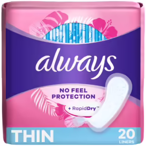 Alternative view of Always Dailies Thin Unscented Panty Liners
